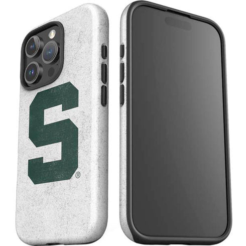 Michigan State University Spartans Mean Green S iPhone 16 Pro Max Impact Case