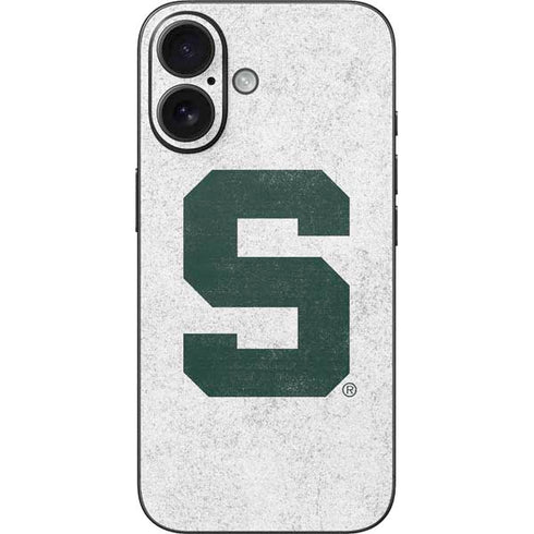 Michigan State University Spartans Mean Green S iPhone 16 Skin