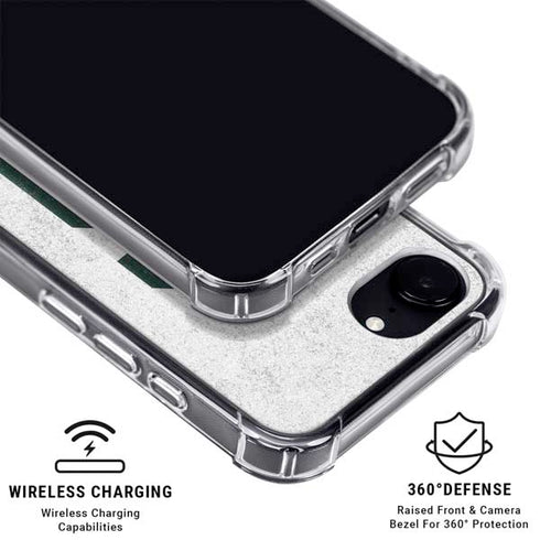 Michigan State University Spartans Mean Green S iPhone 16e Clear Case