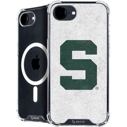 Michigan State University Spartans Mean Green S iPhone 16e MagSafe Case
