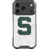 Michigan State University Spartans Mean Green S iPhone 18 Pro Clear Case