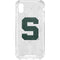 Michigan State University Spartans Mean Green S iPhone XS Clear Case
