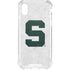 Michigan State University Spartans Mean Green S iPhone XS Clear Case