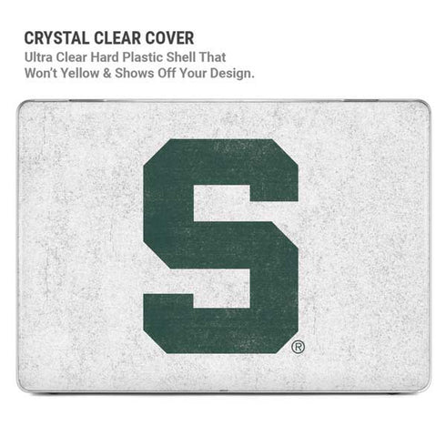Michigan State University Spartans Mean Green S MacBook Pro 14in (2021-24) Case plus Skin