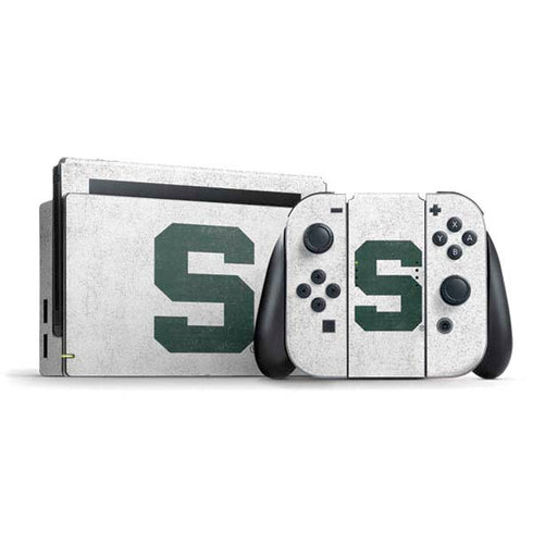 Michigan State University Spartans Mean Green S Nintendo Skins