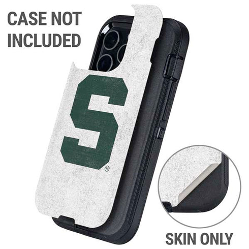 Michigan State University Spartans Mean Green S Otterbox Defender iPhone Skin