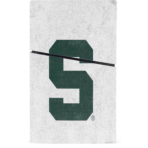 Michigan State University Spartans Mean Green S PS5 Slim Digital Edition Console Skin