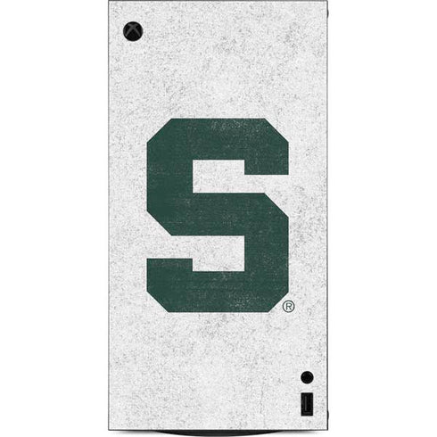 Michigan State University Spartans Mean Green S XBox Series X Digital Edition Console Skin