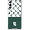 Michigan State University Spartans MSU Split Gabb Phone 4 Clear Case