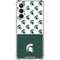 Michigan State University Spartans MSU Split Galaxy A16 5G Clear Case