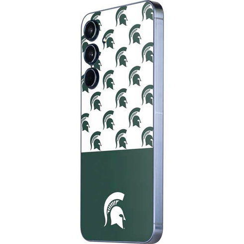 Michigan State University Spartans MSU Split Galaxy A35 5G Skin