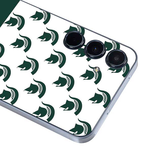 Michigan State University Spartans MSU Split Galaxy A35 5G Skin