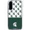Michigan State University Spartans MSU Split Galaxy A36 5G Clear Case