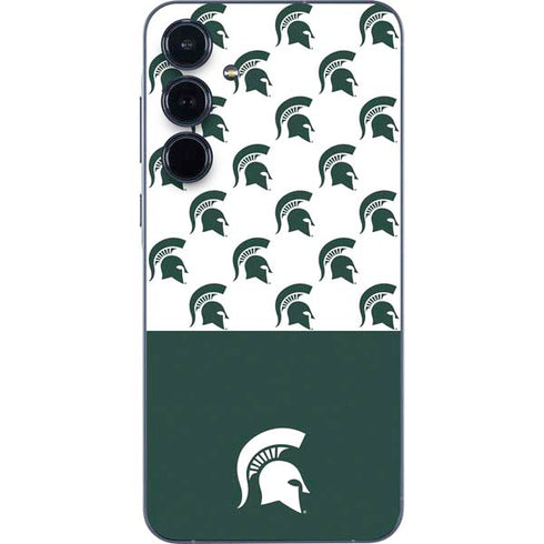 Michigan State University Spartans MSU Split Galaxy A55 5G Skin