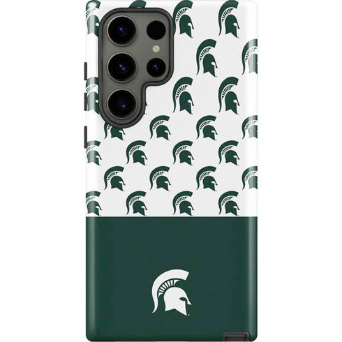 Michigan State University Spartans MSU Split Galaxy S23 Ultra Pro Case
