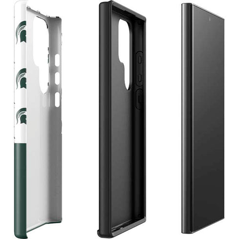 Michigan State University Spartans MSU Split Galaxy S23 Ultra Pro Case