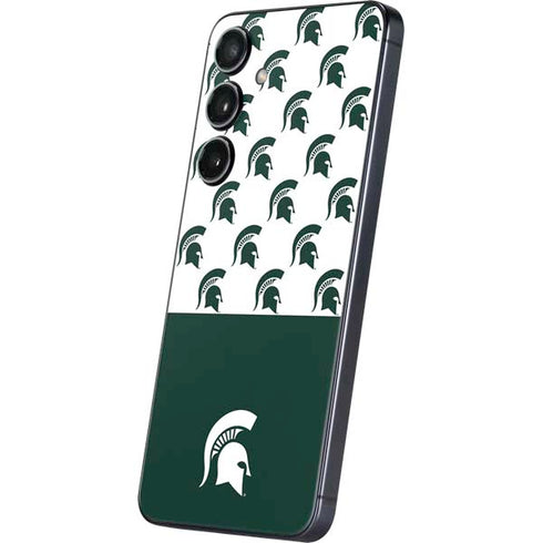 Michigan State University Spartans MSU Split Galaxy S24 Skin