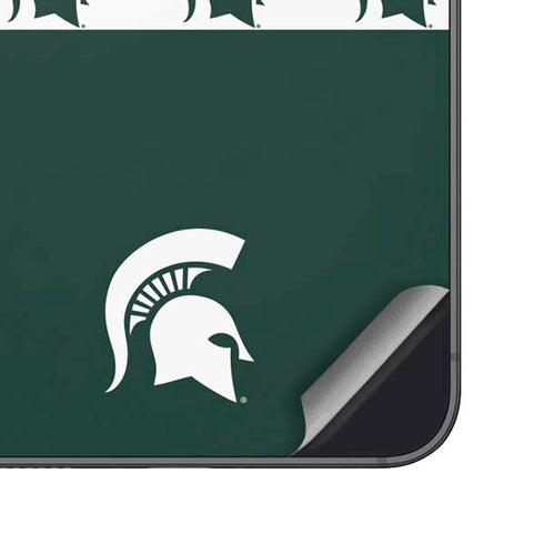 Michigan State University Spartans MSU Split Galaxy S24 Skin