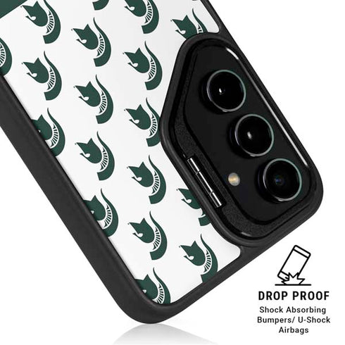 Michigan State University Spartans MSU Split Galaxy S24 Ultra Kickstand Case