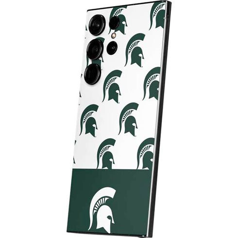 Michigan State University Spartans MSU Split Galaxy S25 Ultra Skin