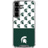 Michigan State University Spartans MSU Split Galaxy S26 Clear Case