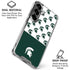 Michigan State University Spartans MSU Split Galaxy S26 Clear Case