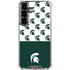 Michigan State University Spartans MSU Split Galaxy S26 Plus Clear Case