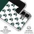 Michigan State University Spartans MSU Split Galaxy S26 Plus Clear Case