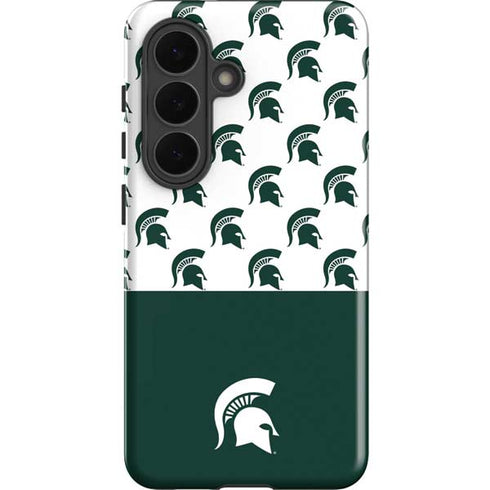 Michigan State University Spartans MSU Split Galaxy S26 Plus Impact Case