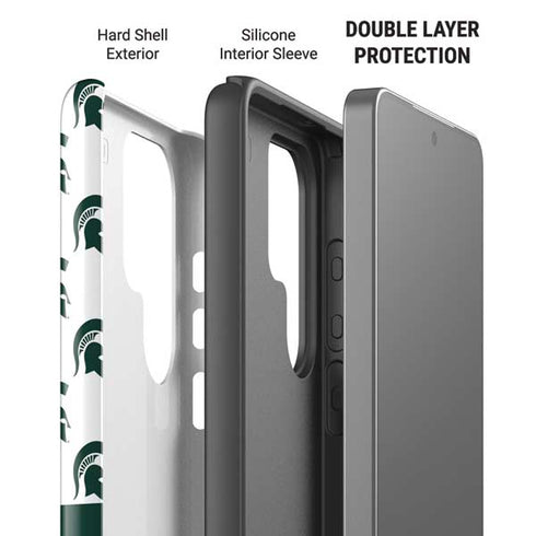 Michigan State University Spartans MSU Split Galaxy S26 Ultra Impact Case