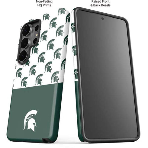 Michigan State University Spartans MSU Split Galaxy S26 Ultra Impact Case