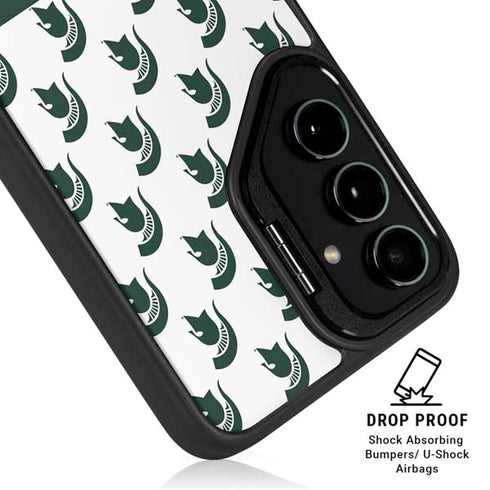 Michigan State University Spartans MSU Split Galaxy S26 Ultra Kickstand Case