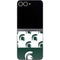 Michigan State University Spartans MSU Split Galaxy Z Flip6 Skin