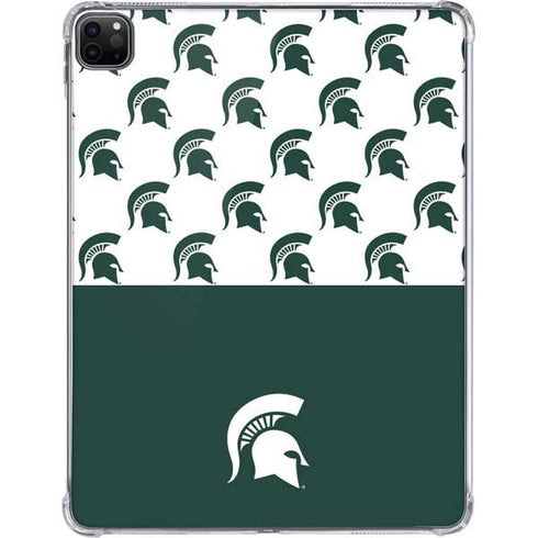 Michigan State University Spartans MSU Split iPad Pro 11in (2024) Clear Case