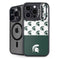 Michigan State University Spartans MSU Split iPhone 13 Pro Max Kickstand Case