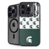 Michigan State University Spartans MSU Split iPhone 15 Pro Max Kickstand Case