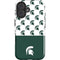 Michigan State University Spartans MSU Split iPhone 16 Impact Case