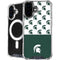 Michigan State University Spartans MSU Split iPhone 16 MagSafe Case