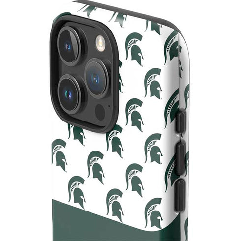 Michigan State University Spartans MSU Split iPhone 16 Pro Impact Case