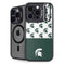 Michigan State University Spartans MSU Split iPhone 16 Pro Kickstand Case