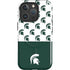 Michigan State University Spartans MSU Split iPhone 16 Pro Magsafe Impact Case