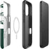 Michigan State University Spartans MSU Split iPhone 16 Pro Magsafe Impact Case