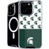 Michigan State University Spartans MSU Split iPhone 16 Pro Max MagSafe Case