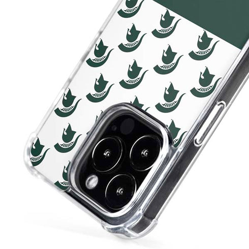 Michigan State University Spartans MSU Split iPhone 16 Pro Max MagSafe Case