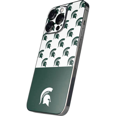 Michigan State University Spartans MSU Split iPhone 16 Pro Max Skin