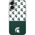Michigan State University Spartans MSU Split iPhone 16 Skin