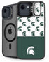 Michigan State University Spartans MSU Split iPhone 16e Kickstand Case