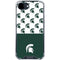 Michigan State University Spartans MSU Split iPhone 16e Clear Case
