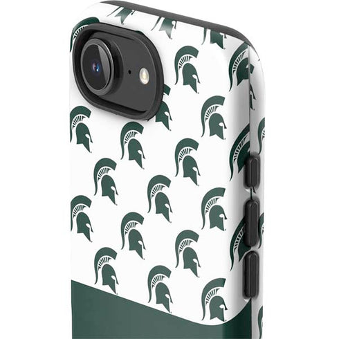 Michigan State University Spartans MSU Split iPhone 16e Impact Case