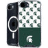Michigan State University Spartans MSU Split iPhone 16e MagSafe Case